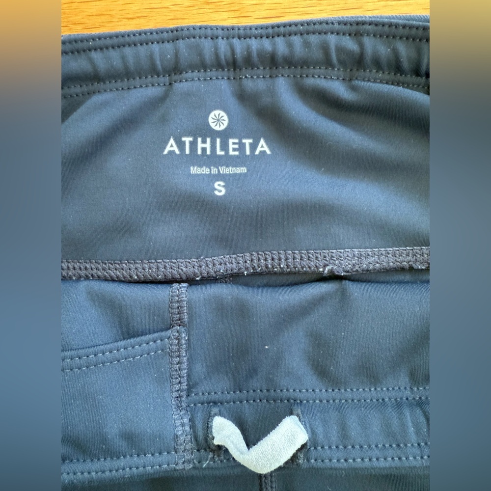 Athleta Leggings/Workout Pant Bundle ~ Size S ~ Salutation Slash Pocket 7/8 - Picture 9 of 13